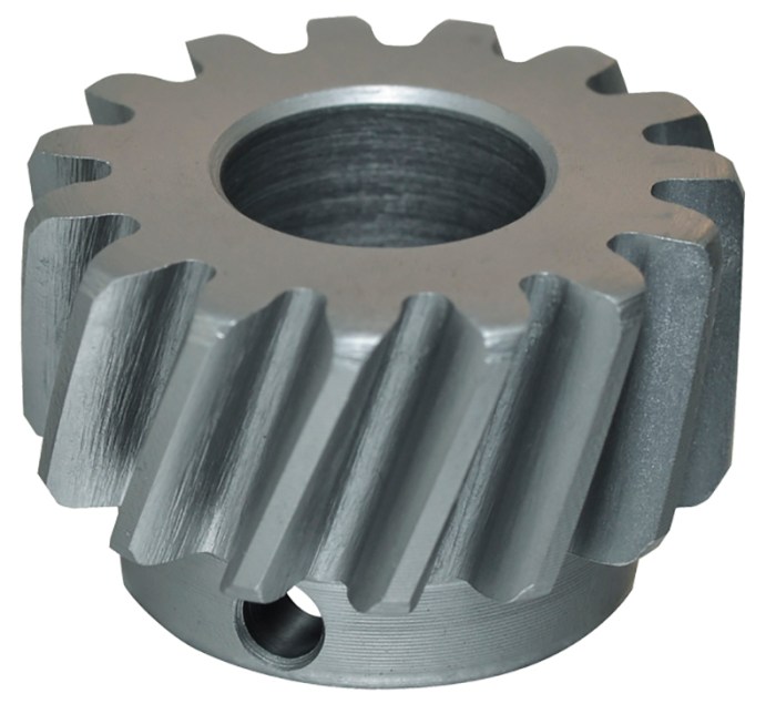 Helical gear left or right