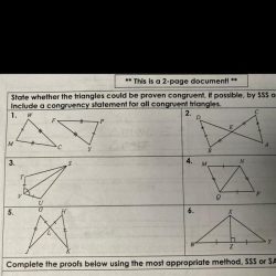 State of the two triangles are congruent answer key