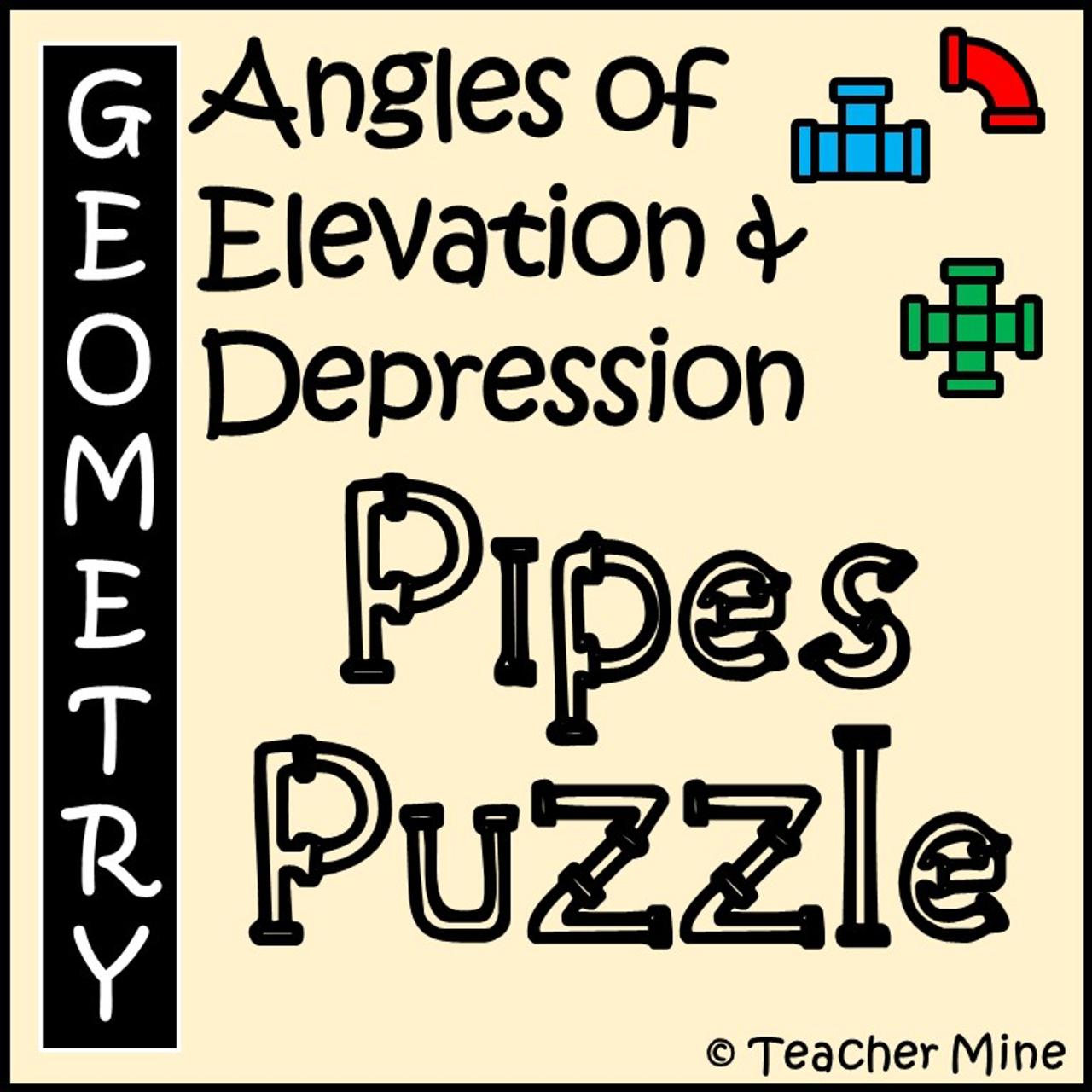 Angles of elevation and depression answer key